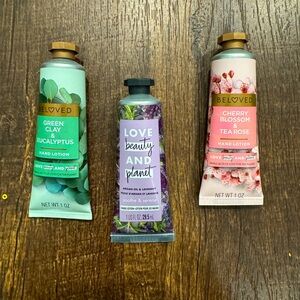Set of three beloved hand creams